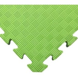 SEDCO Jednobarevná podložka fitness 100 × 100 × 1,3 cm zelená