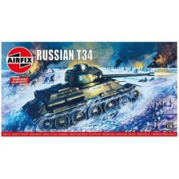AirFix Classic Kit VINTAGE tank A01316V - Russian T34 Medium Tank