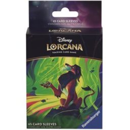 Ravensburger Disney Lorcana: Azurite Sea - Card Sleeves Scar, Vengeful Lion, The Lion King