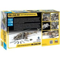 Zvezda Model Kit vrtulník 4823 - MIL-Mi 24 V/VP