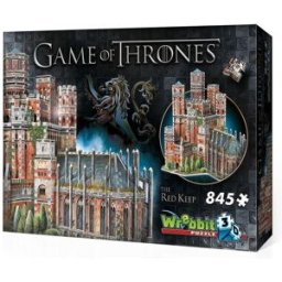 Wrebbit 3D puzzle Hra o trůny: The Red Keep 845 dílků