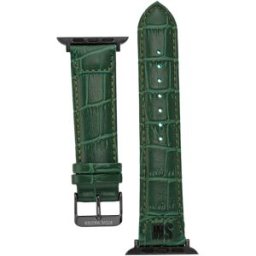 Steve Madden Řemínek krokodýli vzor pro Apple Watch 38/40/41 mm zelený