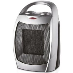 Entac Přenosný přímotop, PTC ohřívač s ventilátorem, 2 stupně topného výkonu, max 1500 W
