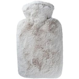 Hugo Frosch Classic Termofor s obalem, extra dlouhý vlas, taupe