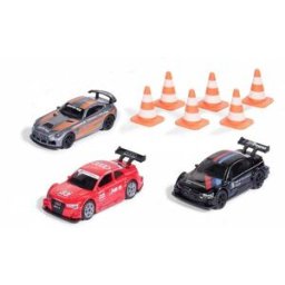 Siku Super - set závodní auta s kužely, 3ks