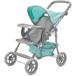 Baby mix Lana Sportovni kočárek pro panenky, mint