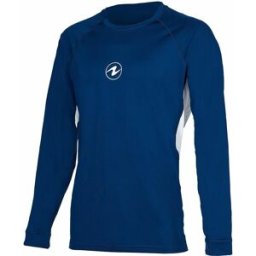Aqua Lung Pánské lycrové triko Loose Fit, modrá/bílá, dlouhý rukáv, XL