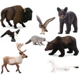 Mojo Fun sada figurek Severní Amerika