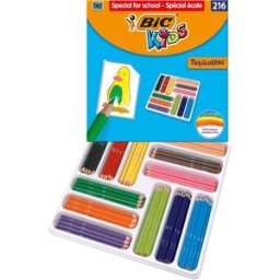 BIC Box mix Tropicolors pastelky 216ks