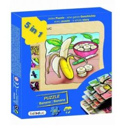 Beleduc Vývojové vrstvené puzzle Banán