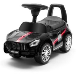 Baby Mix Dětské odrážedlo se zvukem RACER černé
