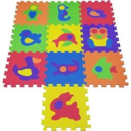 COSING EVA Puzzle podložka - Zvířátka (10 ks)