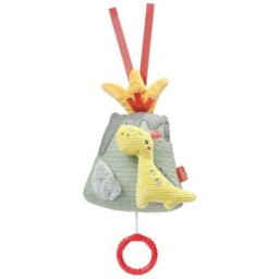 BABY FEHN Hrací hračka sopka s dinosaurem