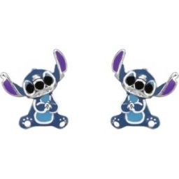 Disney Dětské náušnice Lilo&Stitch; stříbrné ES00037SRHL.CS (Ag 925/1000, 0,98 g)