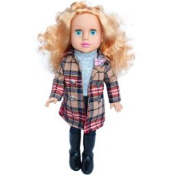 Wiky Panenka s kabátem a zvukovými efekty 48 cm