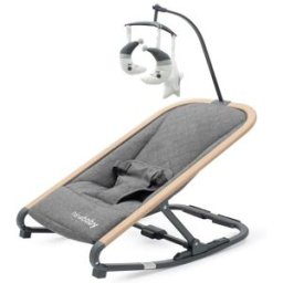 New Baby Dětské houpací lehátko Snuggle šedé