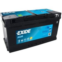 EXIDE START-STOP AGM, 96Ah, 12V, EK960