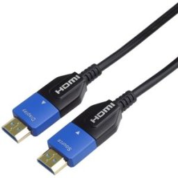 PremiumCord Ultra High Speed HDMI 2.1 optický AOC fiber kabel 8K@60Hz, zlacené konektory 7 m