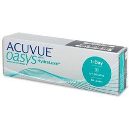 Acuvue Oasys 1 Hydraluxe Acuvue Oasys 1 Day with HydraLuxe (30 čoček) dioptrie: -1.75, zakřivení: 8.50
