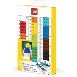 Lego Pravítko s minifigurkou, 30 cm