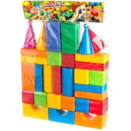 Teddies Stavebnice kostky velké 30 ks
