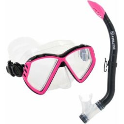 Aqua Lung dětský set maska a šnorchl CUB COMBO SN růžový