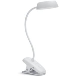 Philips stolní lampička Donutclip bílá