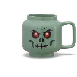 Lego keramický hrnek 530 ml - zelený kostlivec