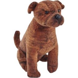 Wild Republic Plyš pes se zvukem Staffordský Bull Teriér 14cm