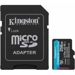 Kingston microSDXC Canvas Go Plus Gen4 256GB