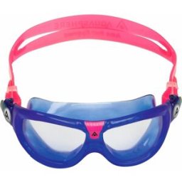 Aqua Sphere Dětské plavecké brýle SEAL KID 2 XB NEW čirá skla, modrá/růžová