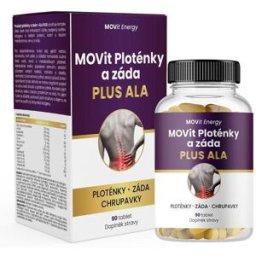 MOVit Energy Ploténky a záda Plus ALA, 90 tablet