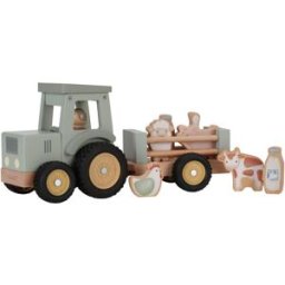 Little Dutch Traktor s přívěsem - Farma