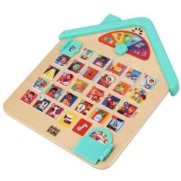Alltoys Dřevěný domeček s abecedou