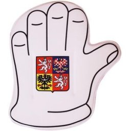 SPORTTEAM® SPORTTEAM Fanouškovská rukavice velká ČR