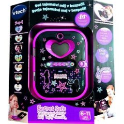 Vtech Kidi Secret Safe - Můj tajný deník - černý (CZ)