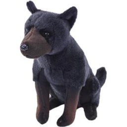 Wild Republic Plyš pes se zvukem Kelpie tmavý 14cm