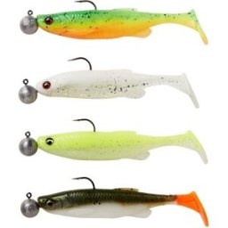 Savage-Gear Fat Minnow T-Tail RTF S 7,5 cm, 5 g, Dark Water Mix