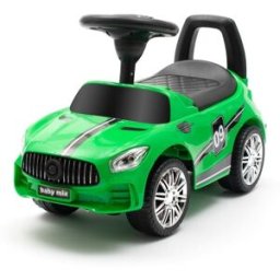 Baby Mix Dětské odrážedlo se zvukem Racer zelené