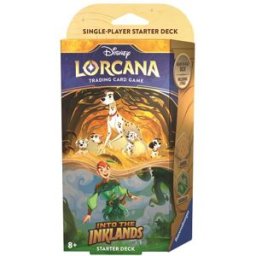 Ravensburger Disney Lorcana: Into the Inklands - Starter Deck Amber & Emerald