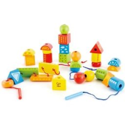 Hape Navlékací korále z geometrických tvarů
