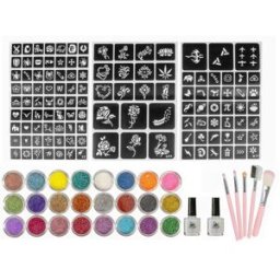 bHome Sada tetování Glitter 24 ks