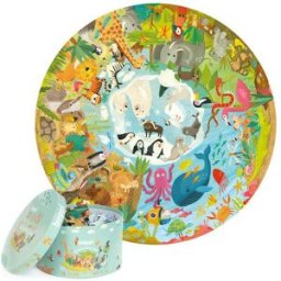 Boppi Puzzle Zvířata světa - Animals around the world