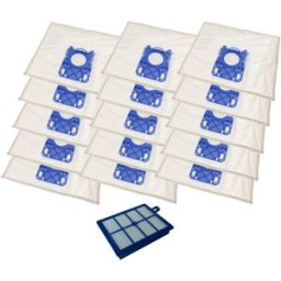 KOMA sada příslušenství SB02PL pro vysavače Electrolux, AEG, Philips, 15 sáčků, 1 Hepa filtr