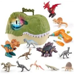 Bavytoy Kufřík Dino na baterie