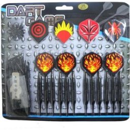 MASTER Black Plated Brass 12ks, softip 16g set
