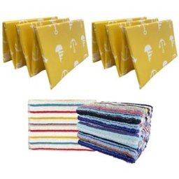 Kaptan Set žlutá kotva 2 ks + dárek osuška