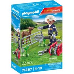 Playmobil 71467 Hasiči při záchraně zvířat