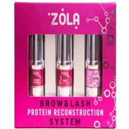 ZOLA sada na laminaci řas a obočí Protein Reconstruction System