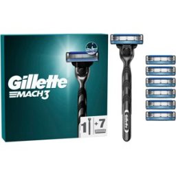 Gillette Mach3 + hlavice 7 ks